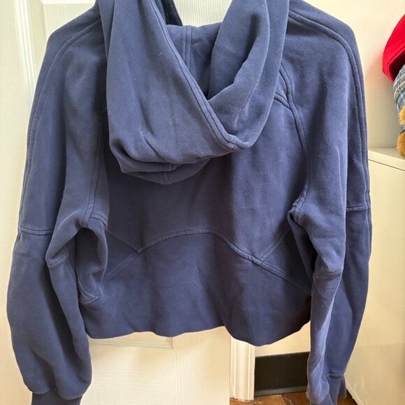 Lululemon Oversized 1/2 Zip Hoodie - Night Sea (XS/S) - Picture 6 of 6